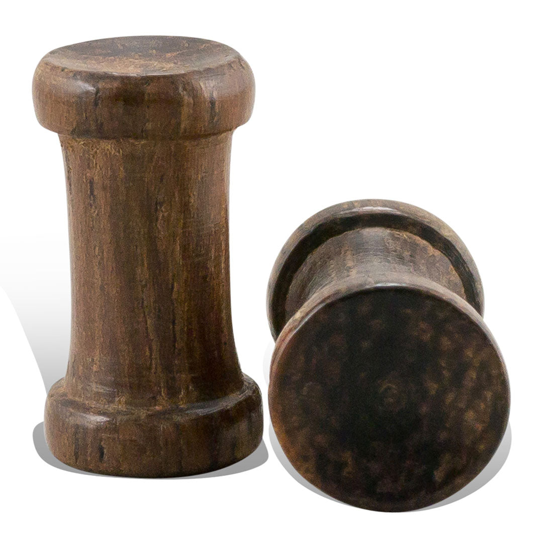 Solid Plugs - Brown Wood