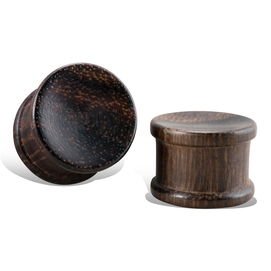 Solid Plugs - Brown Wood