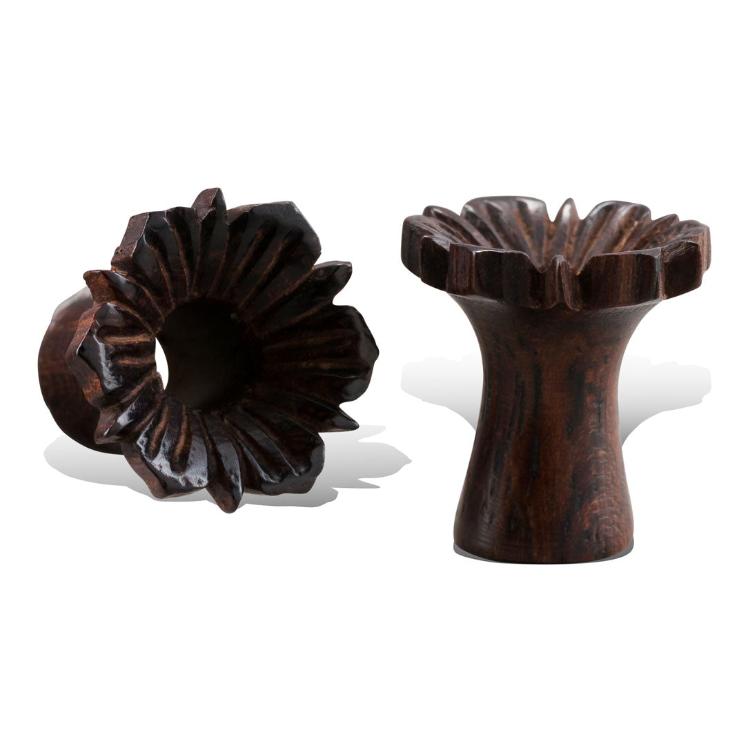 Hibiscus Tunnels - Brown Wood