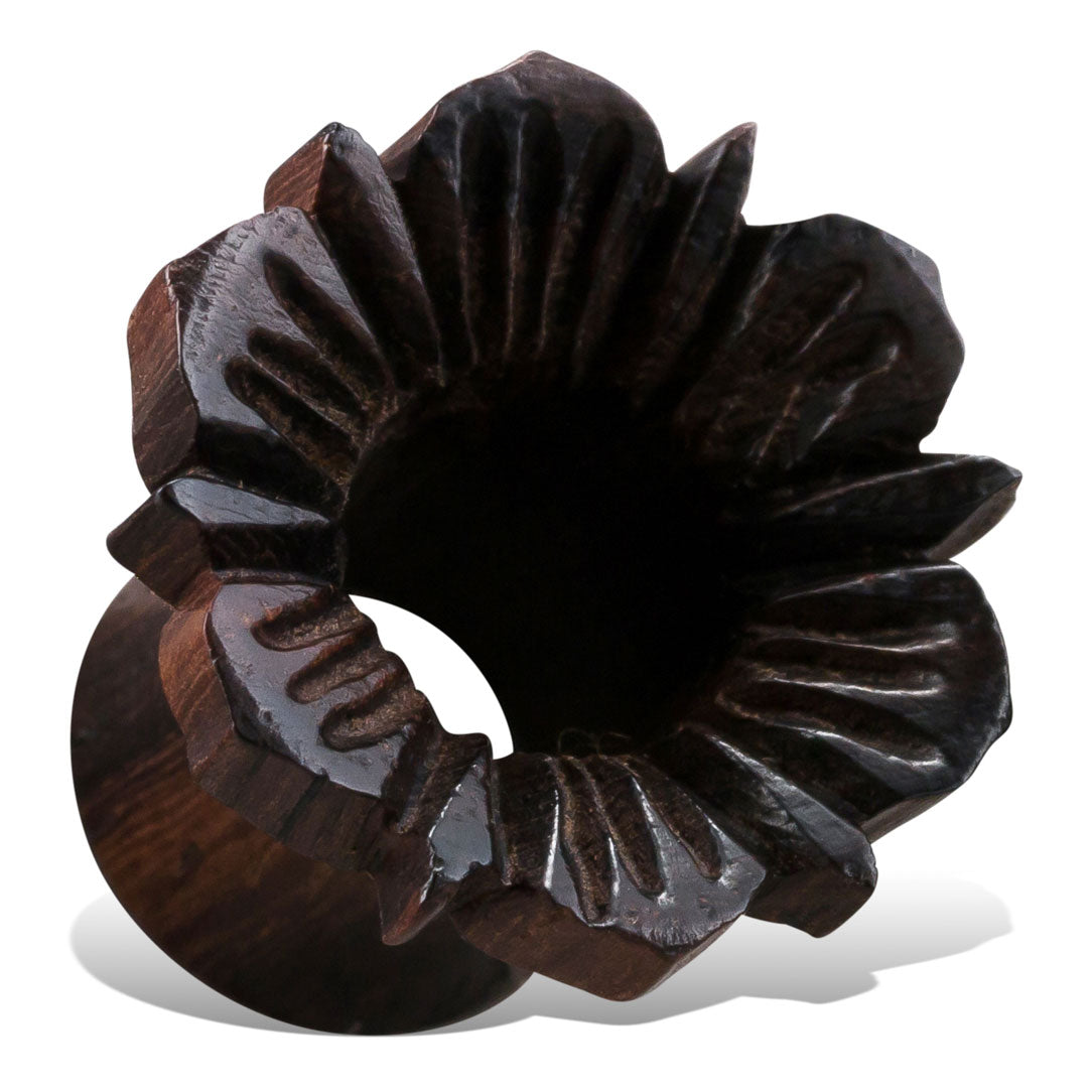 Hibiscus Tunnels - Brown Wood