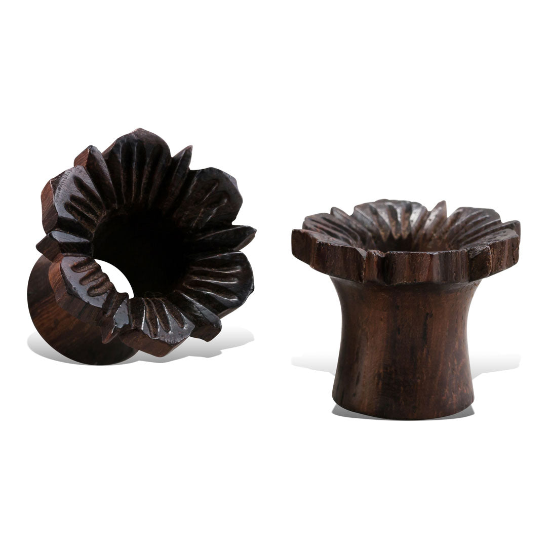 Hibiscus Tunnels - Brown Wood