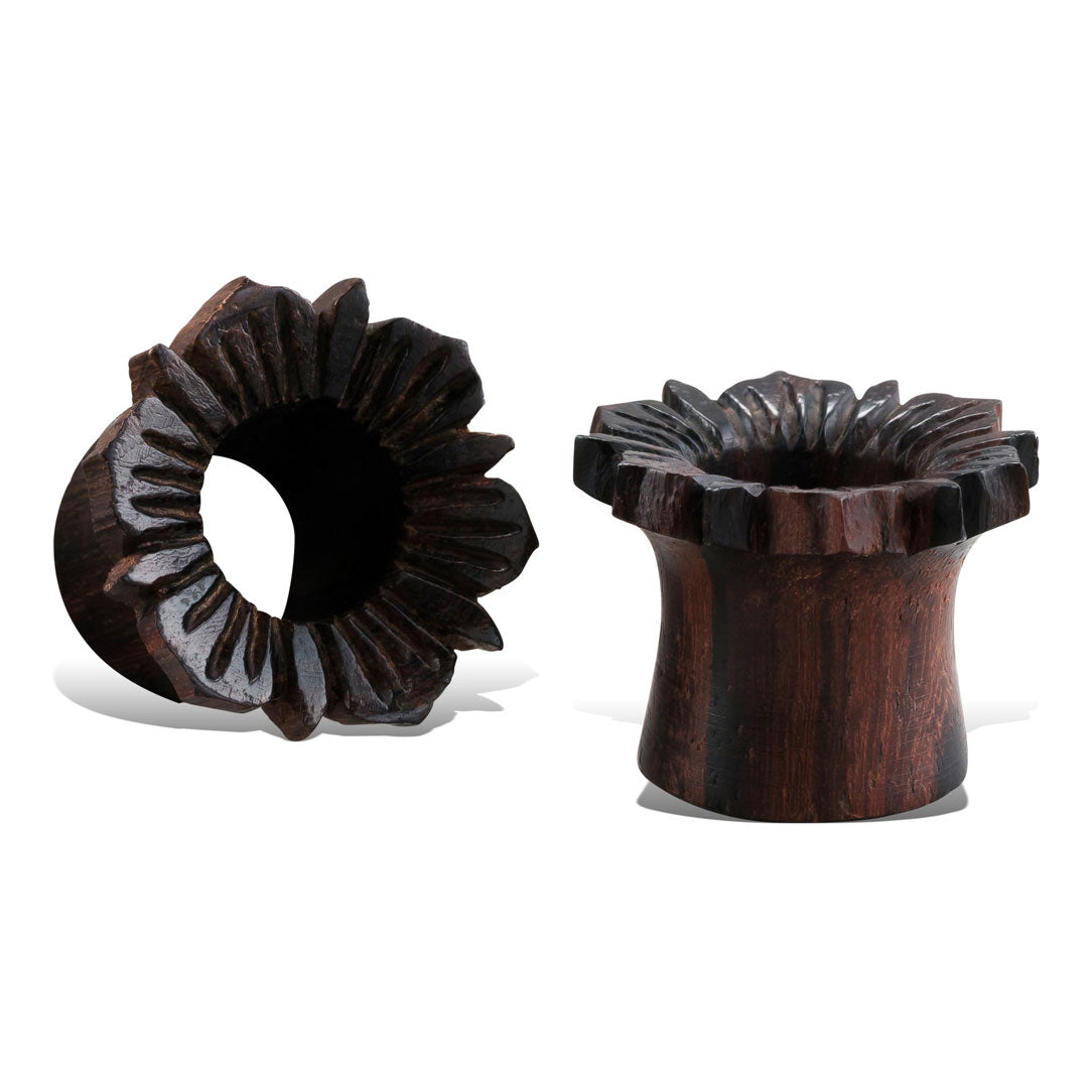 Hibiscus Tunnels - Brown Wood