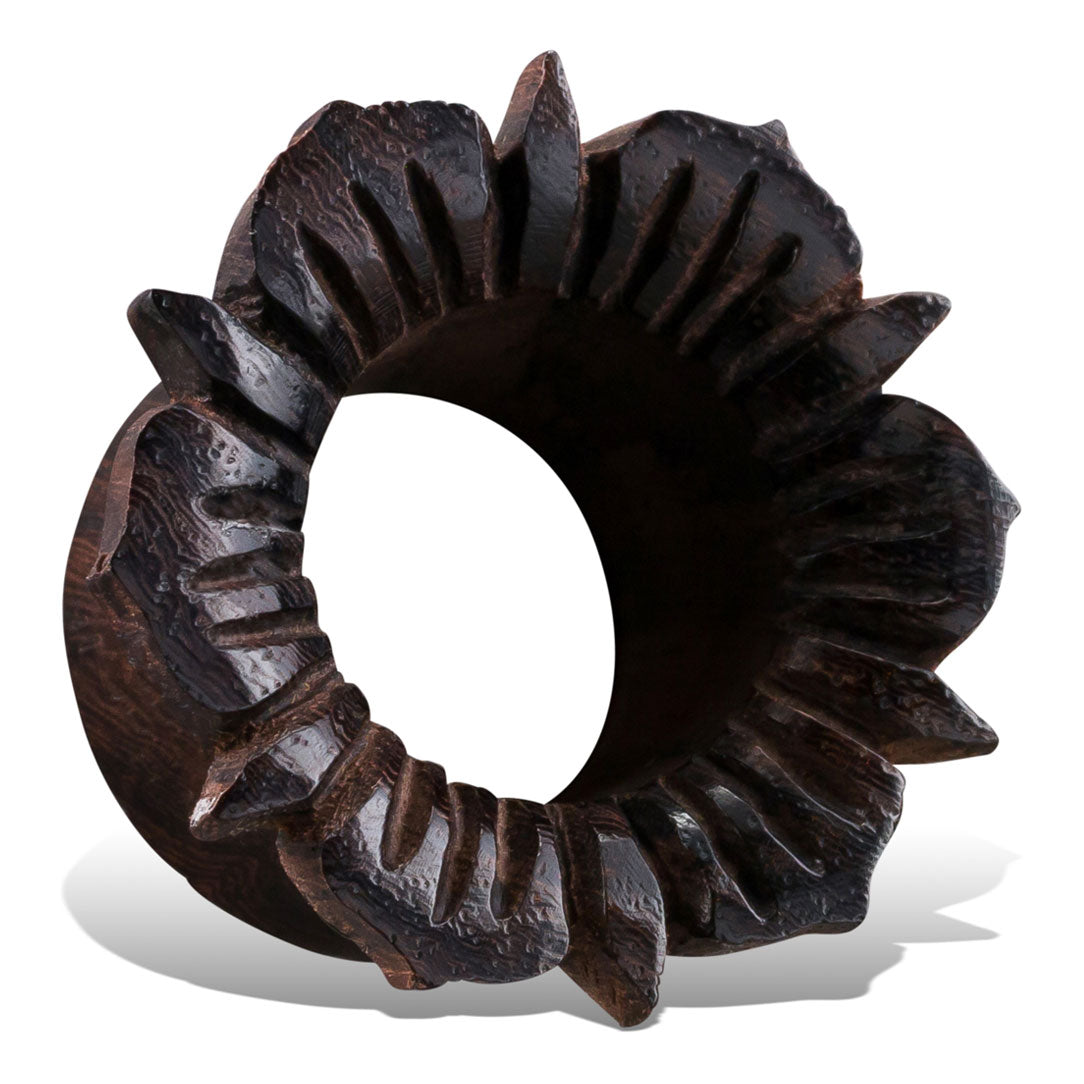 Hibiscus Tunnels - Brown Wood