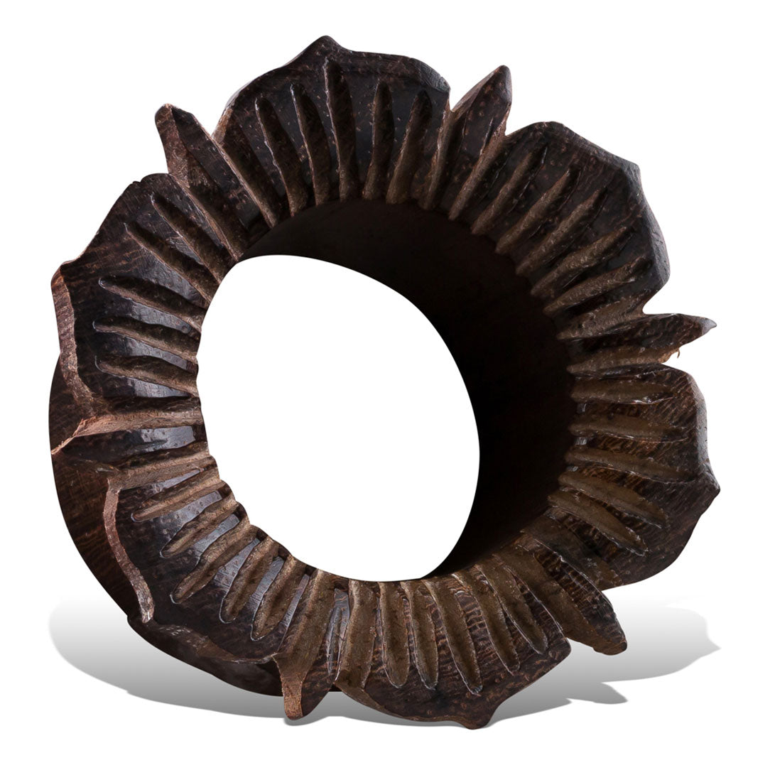 Hibiscus Tunnels - Brown Wood