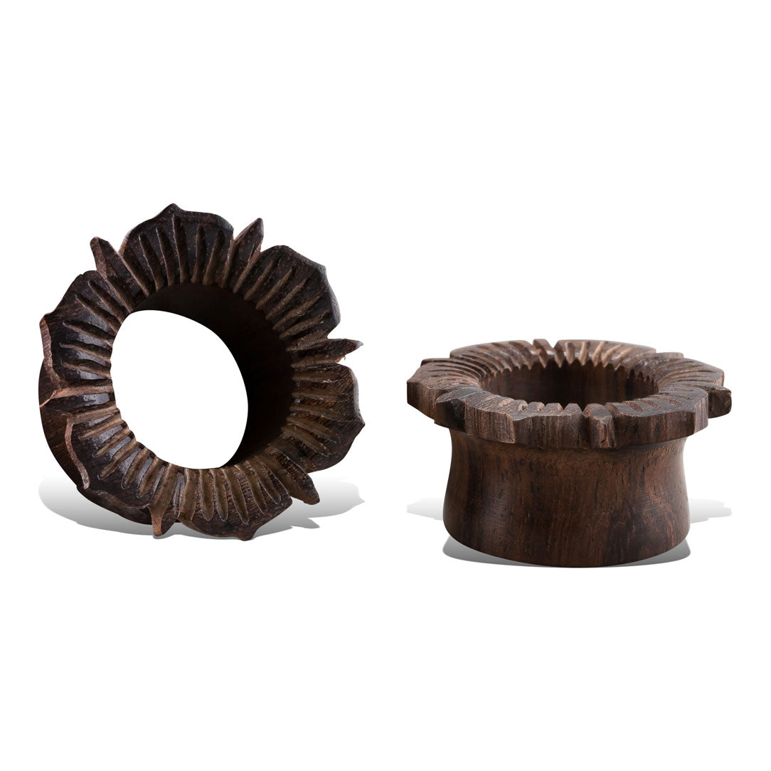 Hibiscus Tunnels - Brown Wood