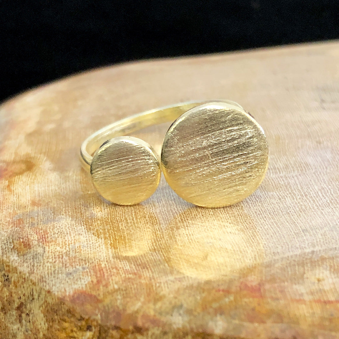 Eclipse Ring - Brass
